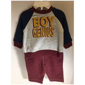 NWOT Boy Genius Outfit
